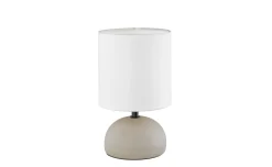 Abatjour Luci beige attacco E14 diametro 14 cm