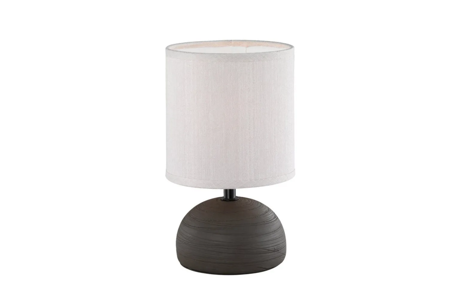 Abatjour Luci marrone attacco E14 diametro 14 cm