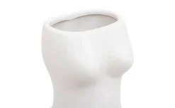 Abby vaso dolomite bianco h17 cm