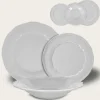 Abert Baroque piatto frutta bianco Ø21 cm