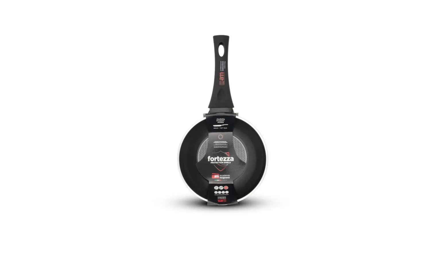 Accademia Mugnano Fortezza padella antiaderente, 20 cm