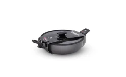 Accademia Mugnano Fortezza tegame antiaderente con coperchio, 28 cm