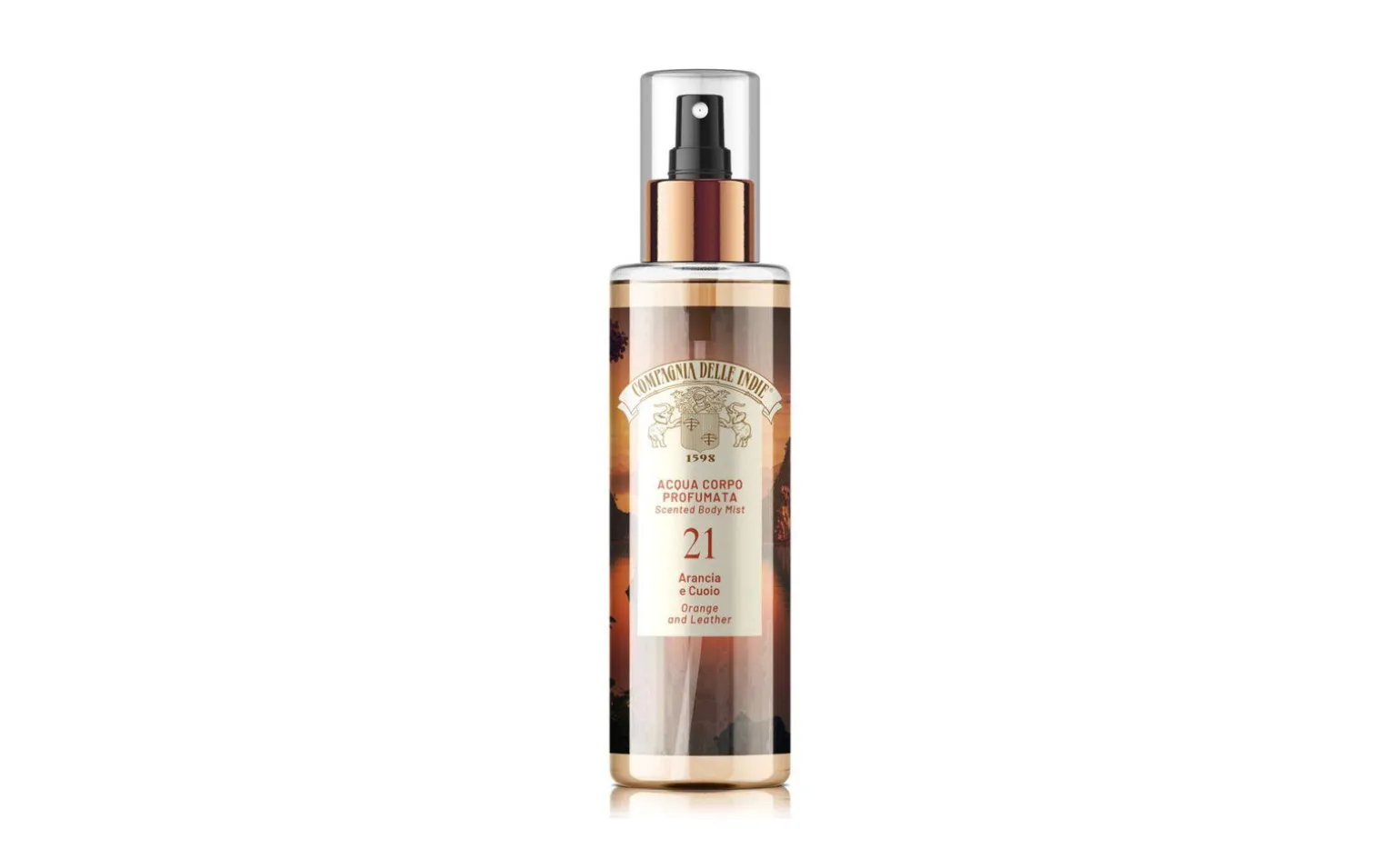 Acqua corpo 200 ml arancia e cuoio