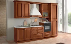Adele cucina 308 cm colore noce