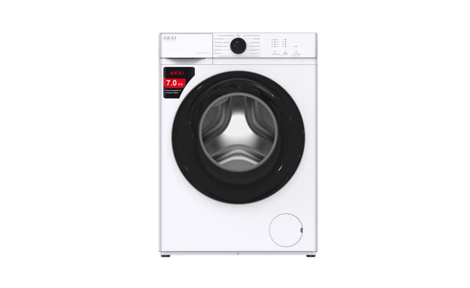 Akai Aqua70012 - Lavatrice Slim 7 Kg 1200giri