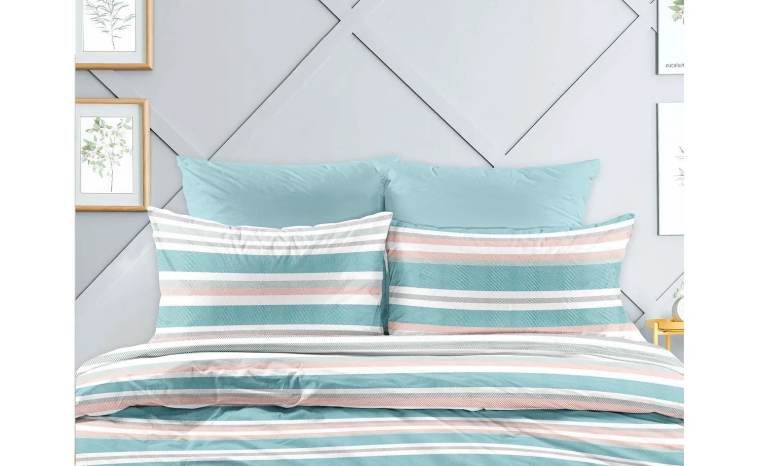 Allegra completo letto piazza e mezza in cotone