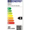 Amandolo plafoniera LED bianca L67,5