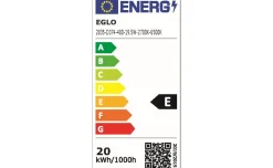 Amandolo plafoniera LED bianca L67,5