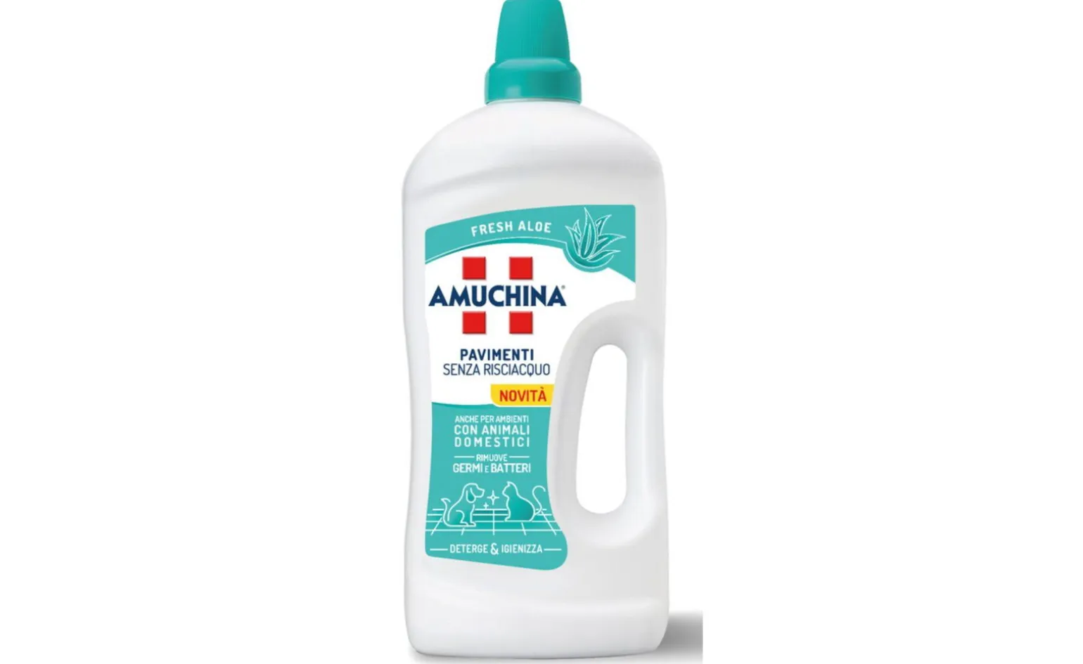 Amuchina igenizzante lavapavimenti 1,25 lt fresh aloe