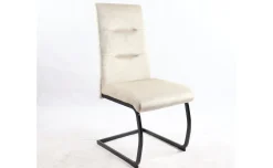 Amy sedia in tessuto beige