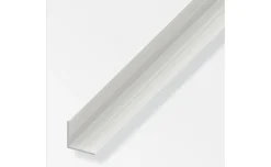 Angolare lati uguali 11,5 mm PVC bianco - 1 metro