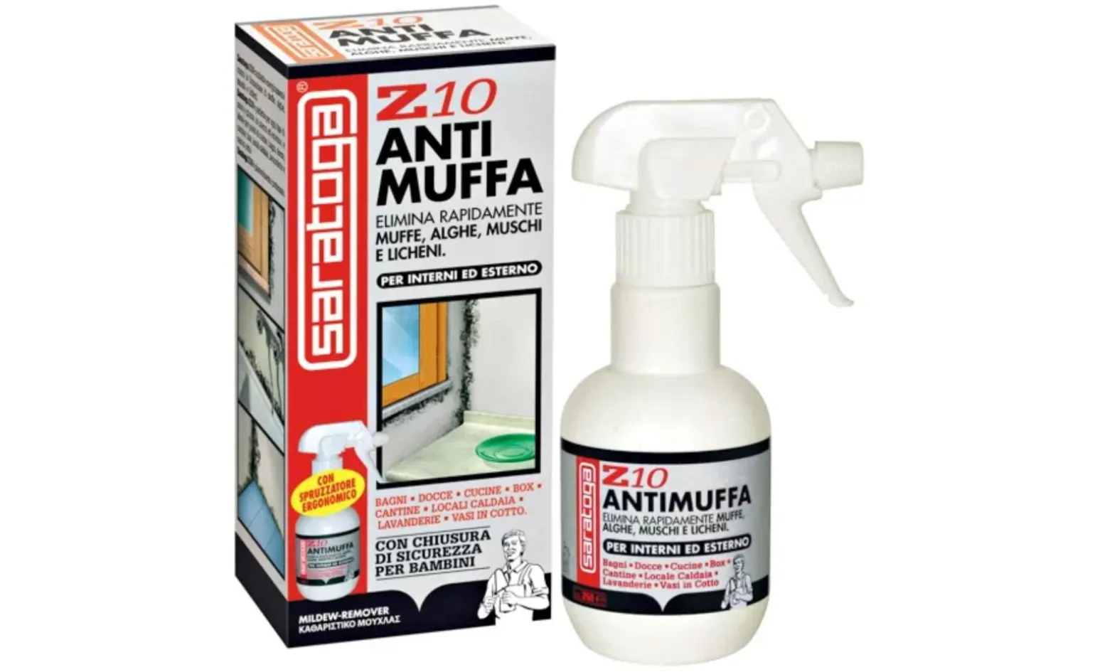 Antimuffa spray z10 saratoga 250 ml