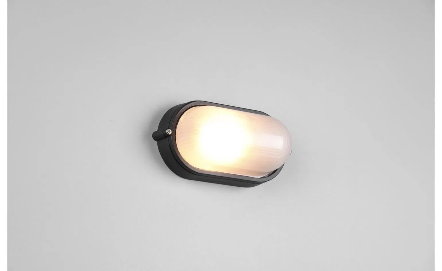 Applique Alano ovale nera lunghezza 21,3 cm