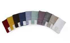 Asciugamano ospite 40×60 cm – 600 g – 100% cotone ocra