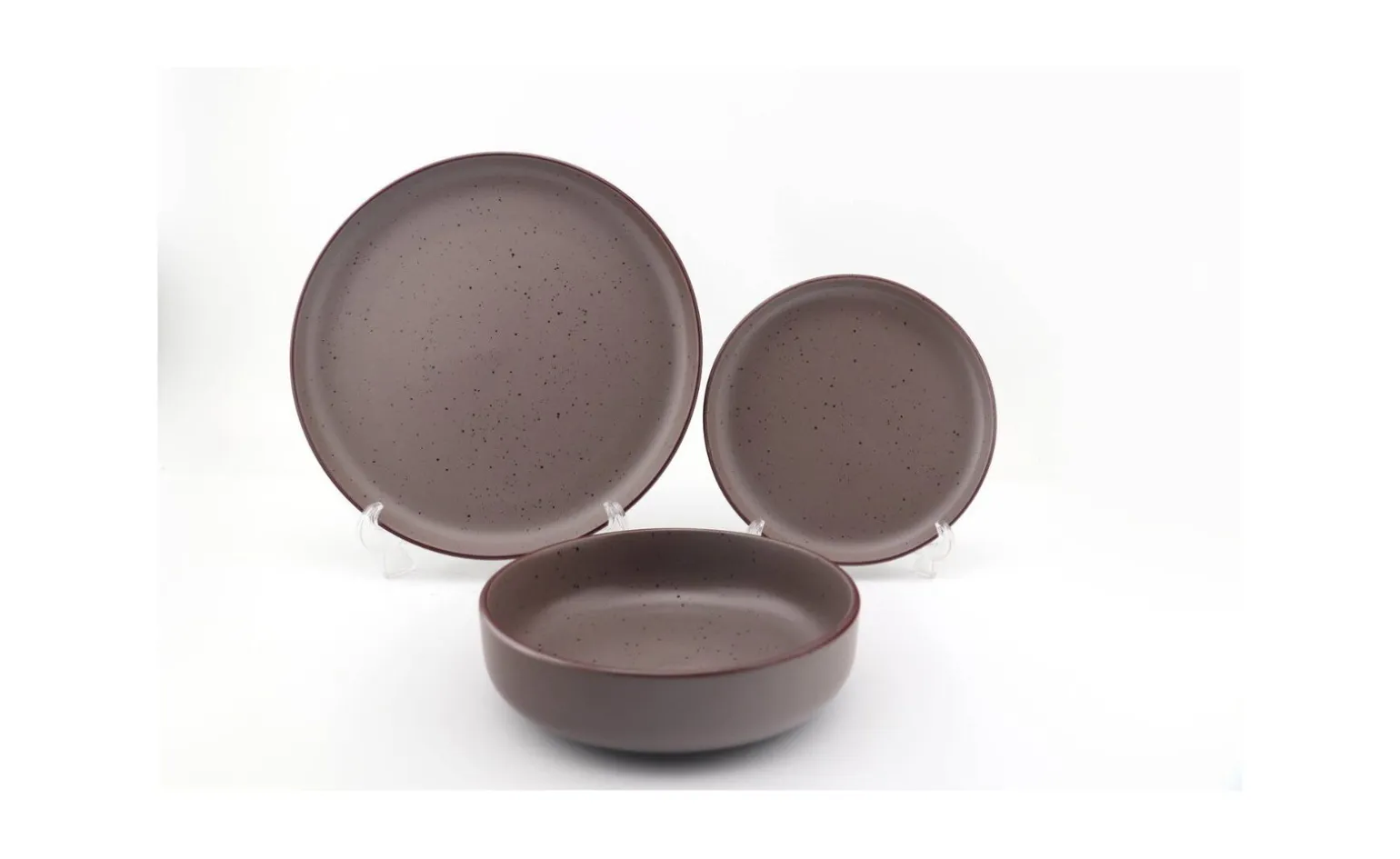 Autumn Pepper servizio piatti 18 pezzi – colore grigio