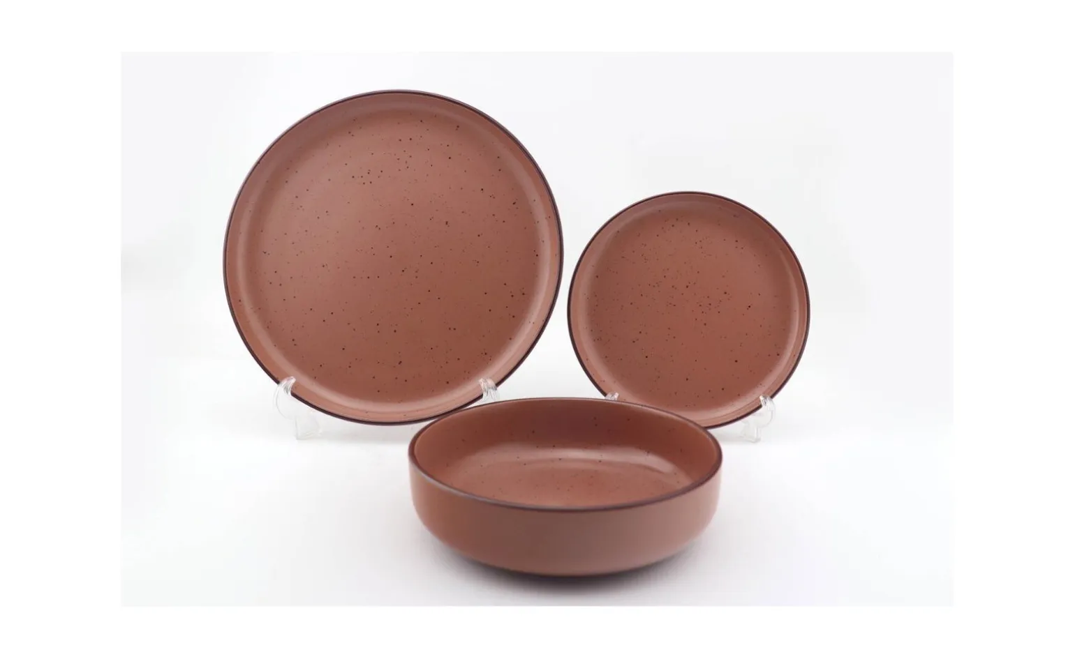 Autumn Pepper servizio piatti 18 pezzi in stoneware – colore cotto