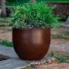 Azalea vaso in polietilene bronzo Ø50xh41 cm