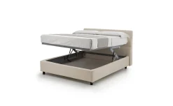 Baleari letto matrimoniale comfort beige