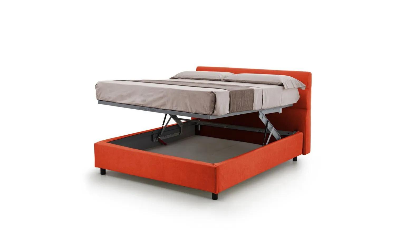 Baleari letto matrimoniale comfort arancione
