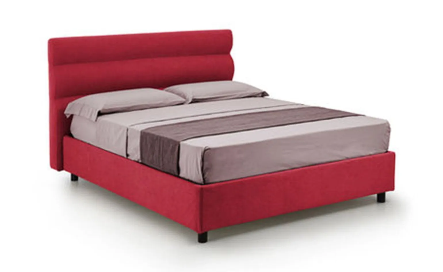 Baleari letto matrimoniale comfort rosso