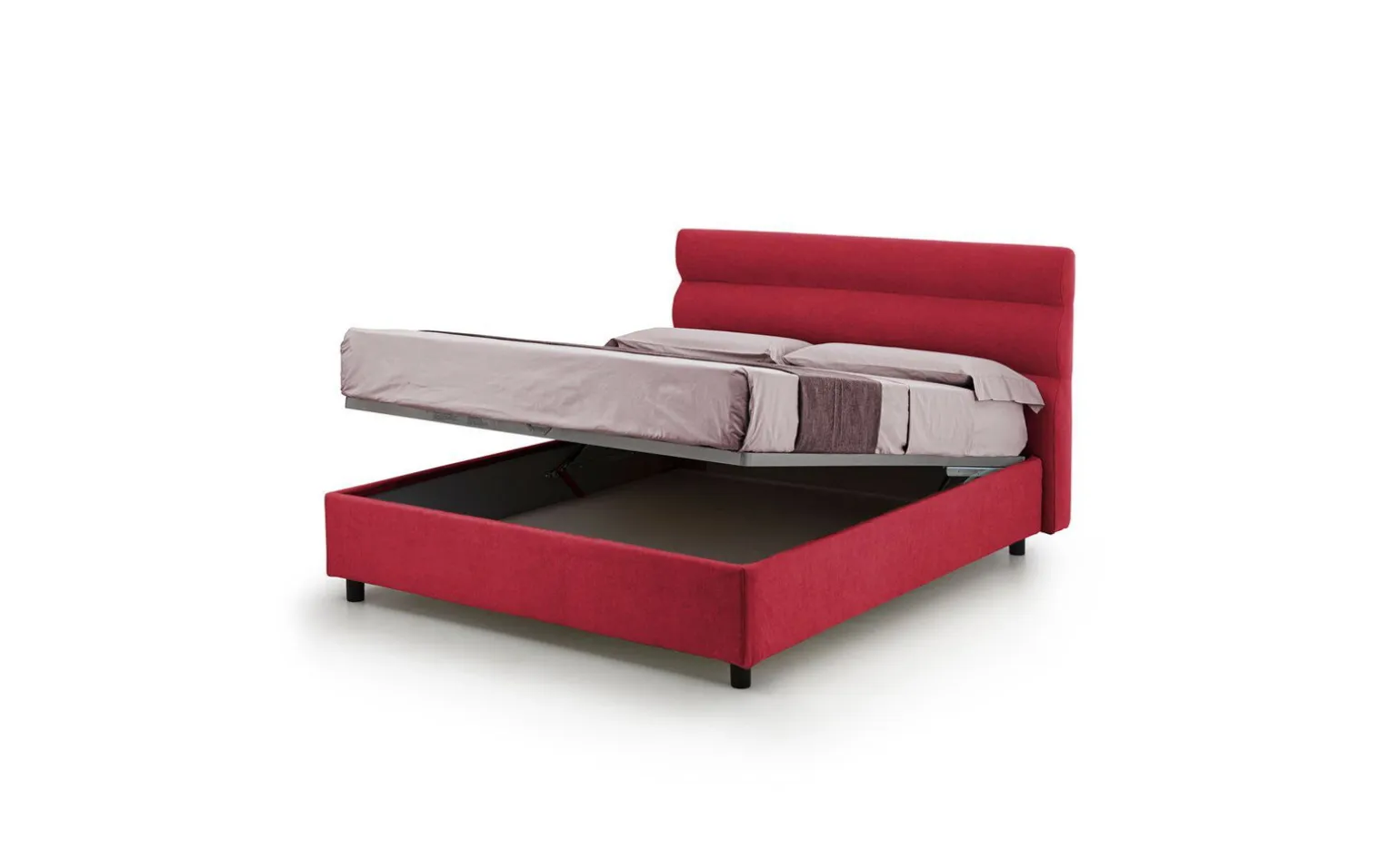 Baleari letto matrimoniale comfort rosso