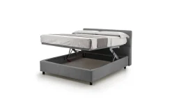 Baleari letto matrimoniale comfort cenere