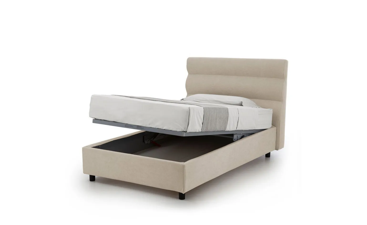 Baleari letto piazza e mezza comfort beige