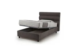 Baleari letto piazza e mezza comfort antracite