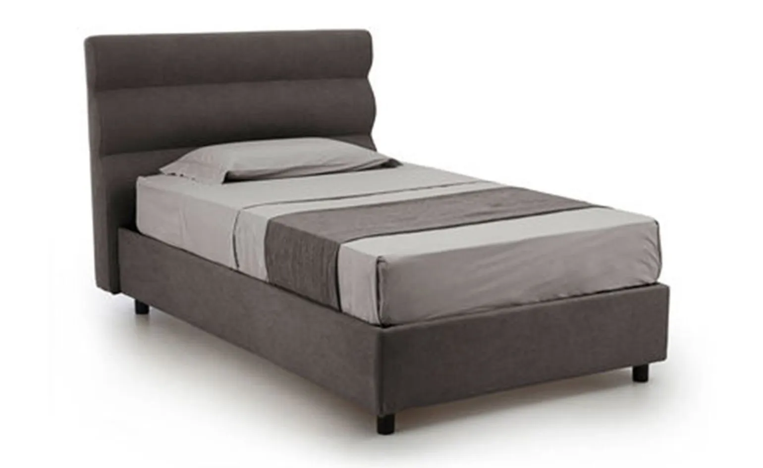 Baleari letto piazza e mezza comfort antracite