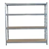 Baltix scaffale in legno e metallo 180x60xH180 cm - 4 ripiani