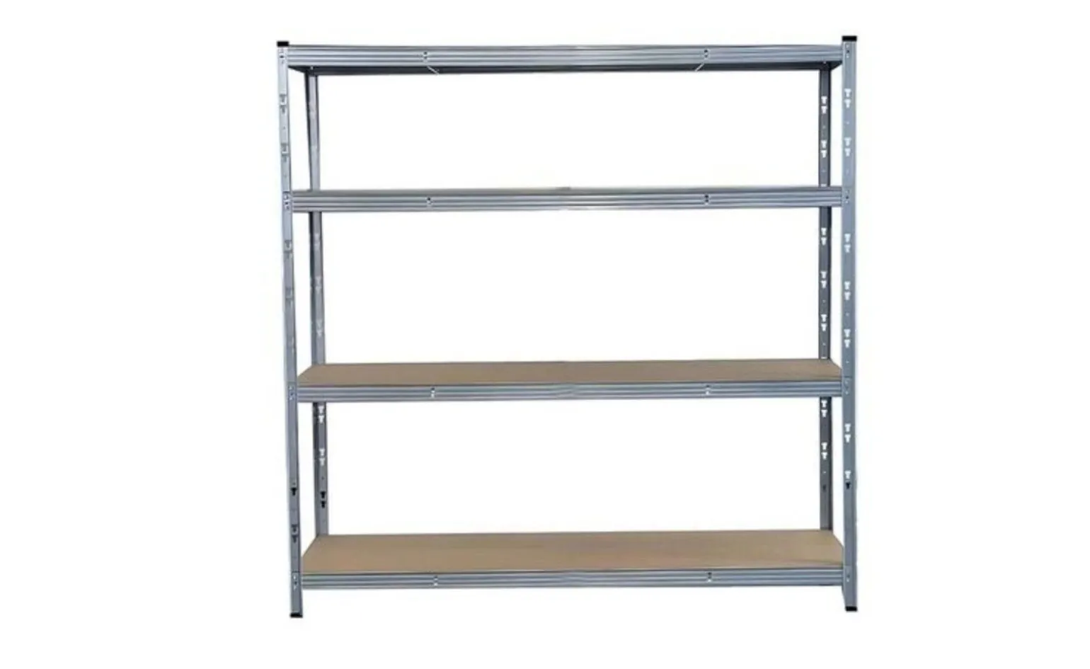 Baltix scaffale in legno e metallo 180x60xH180 cm - 4 ripiani
