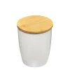 Barattolo 0,85L in ceramica con tappo in bamboo