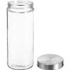 Barattolo 2L in vetro con tappo in acciaio inox