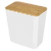 Barattolo rettangolare tappo in bamboo