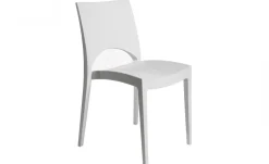 Basic sedia in polipropilene bianco