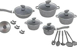 Batteria pentole 21 pezzi + accessori