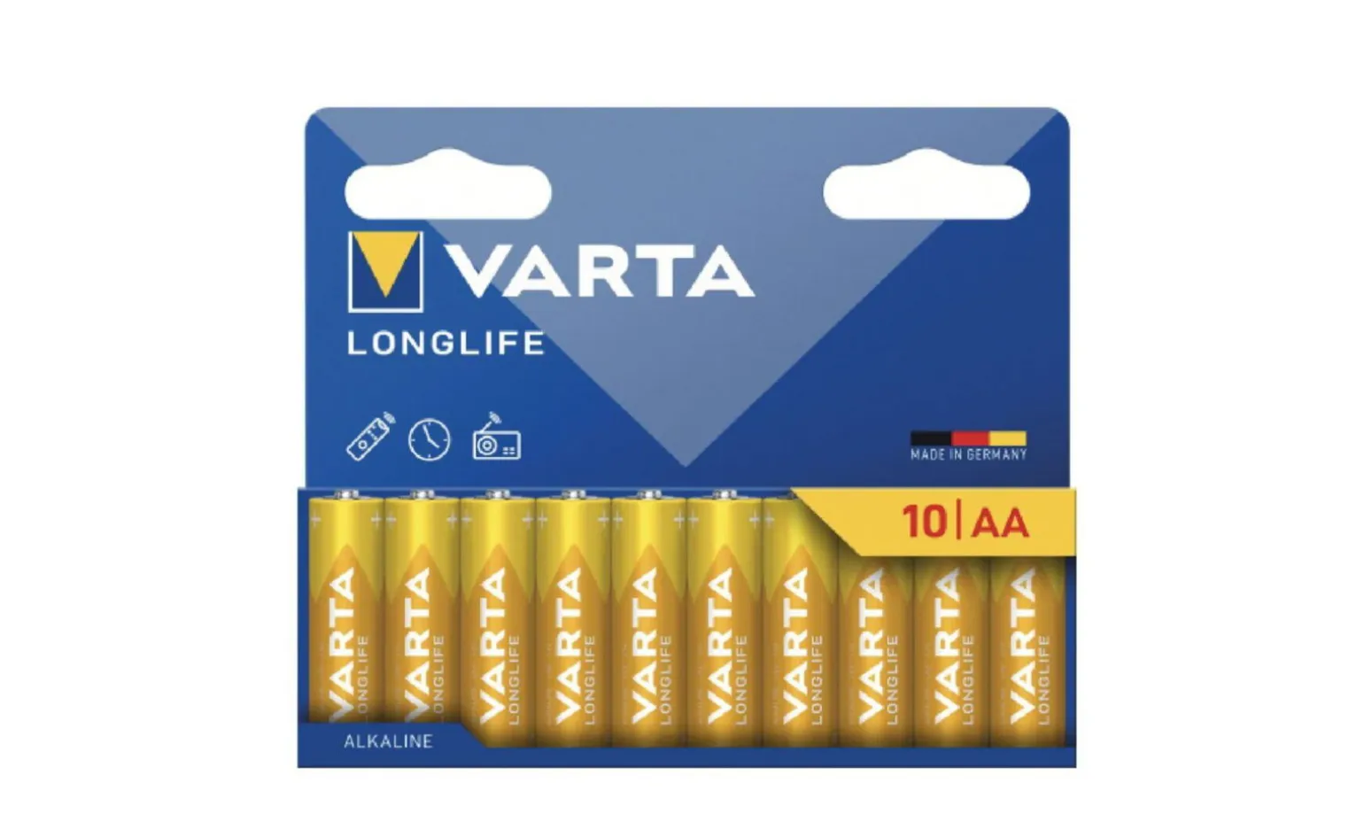 Batterie Varta AA stilo Longlife x10