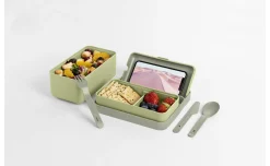 Bauletto lunchbox 2 porzioni verde