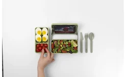 Bauletto lunchbox 2 porzioni verde