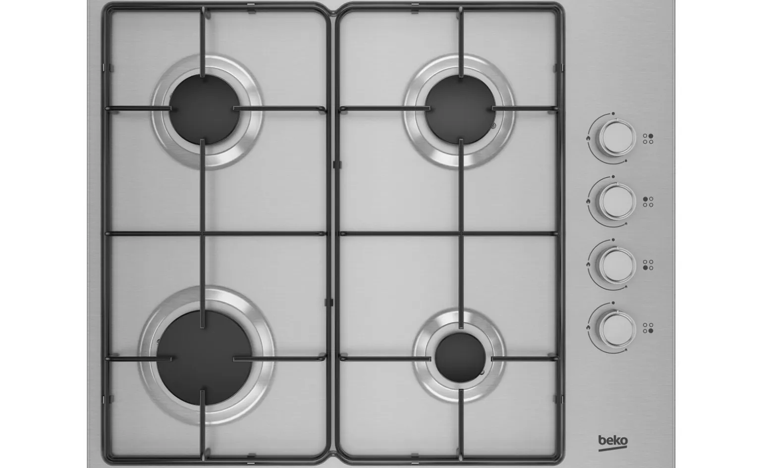 Beko Piano cottura a gas laterale HIGG641C3SX