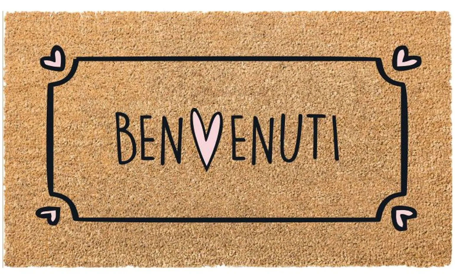 Benvenuto zerbino 40x60 cm