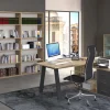 Beta8 ufficio componibile colore rovere e portland