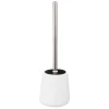 Beton scopino bagno in ceramica bianco Ø12x40 cm