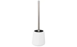 Beton scopino bagno in ceramica bianco Ø12x40 cm