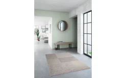 Betulla tappeto beige e grigio a quadri 120x170 cm