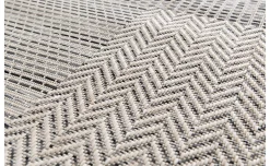 Betulla tappeto beige e grigio a quadri 120x170 cm