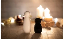 Bisetti Pinguino macina spezie in faggio nero