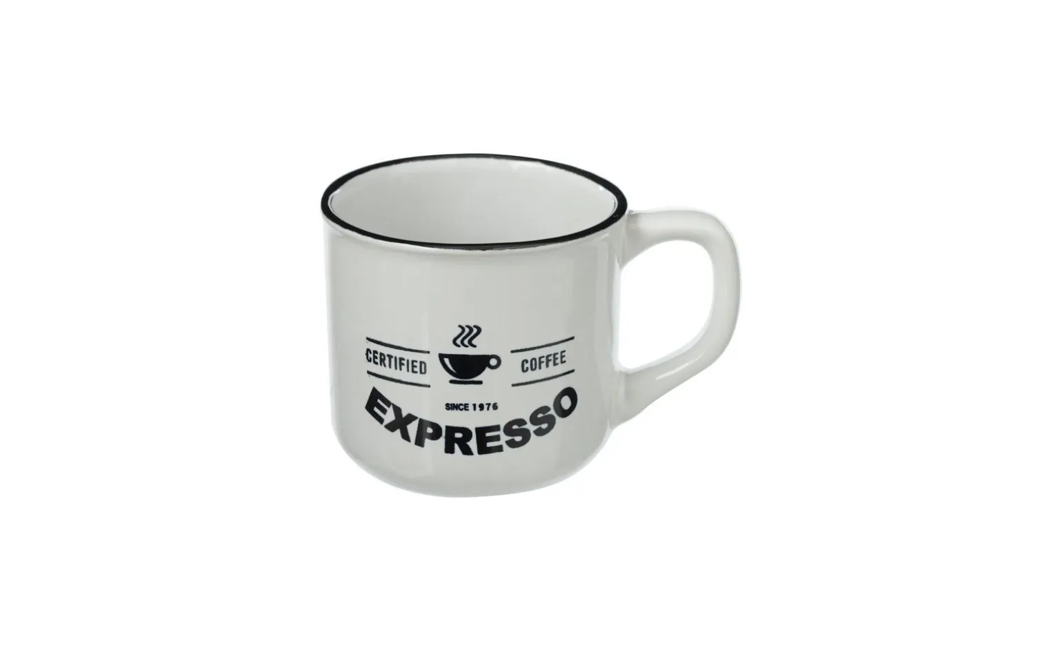 Bistrot tazzina caffè in ceramica 140 ml