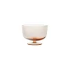Bitossi Home Alzata in vetro soffiato rosa