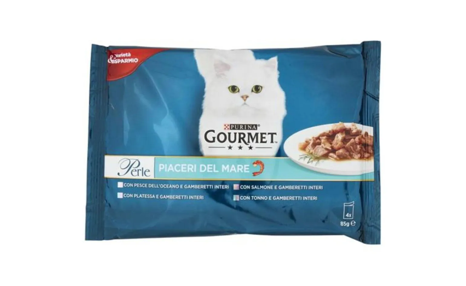 Bocconcini Gourmet Perle, Piaceri del mare, 4x85gr